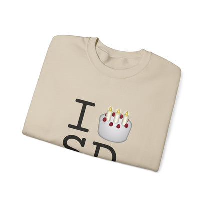 "I Birthday Cake South Dakota" Sweatshirt