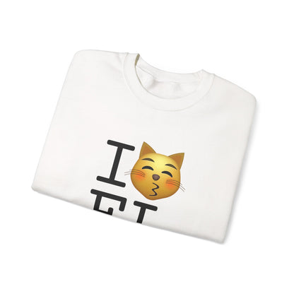 "I'm a Kissing Cat toward Florida" Sweatshirt