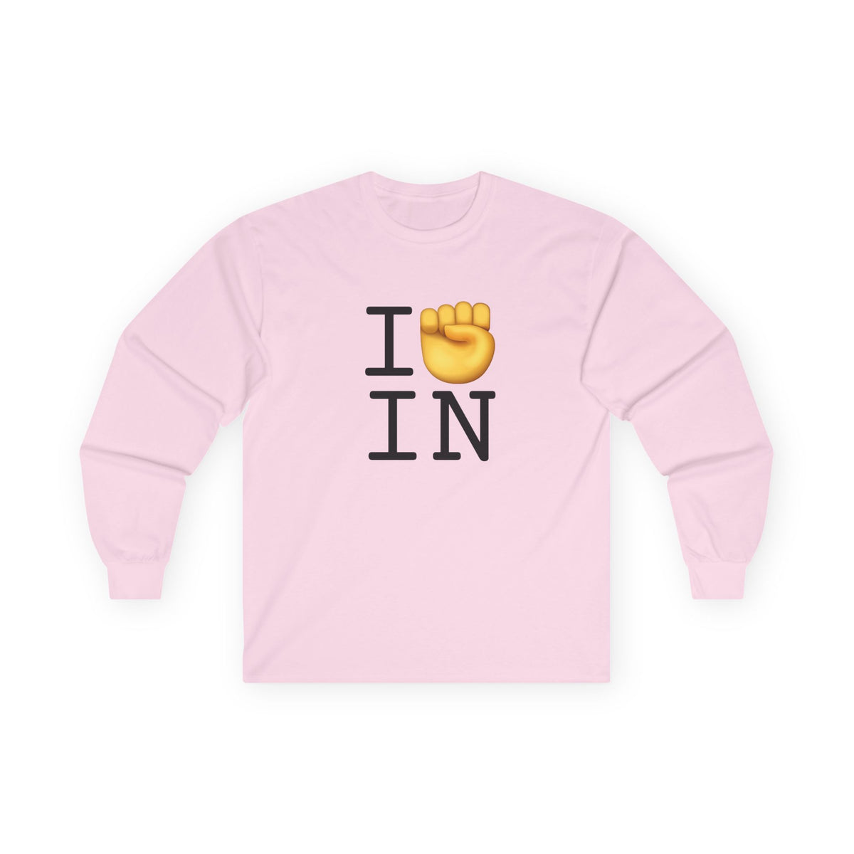 "I Raise my Fist with Indiana" Long Sleeve Shirt