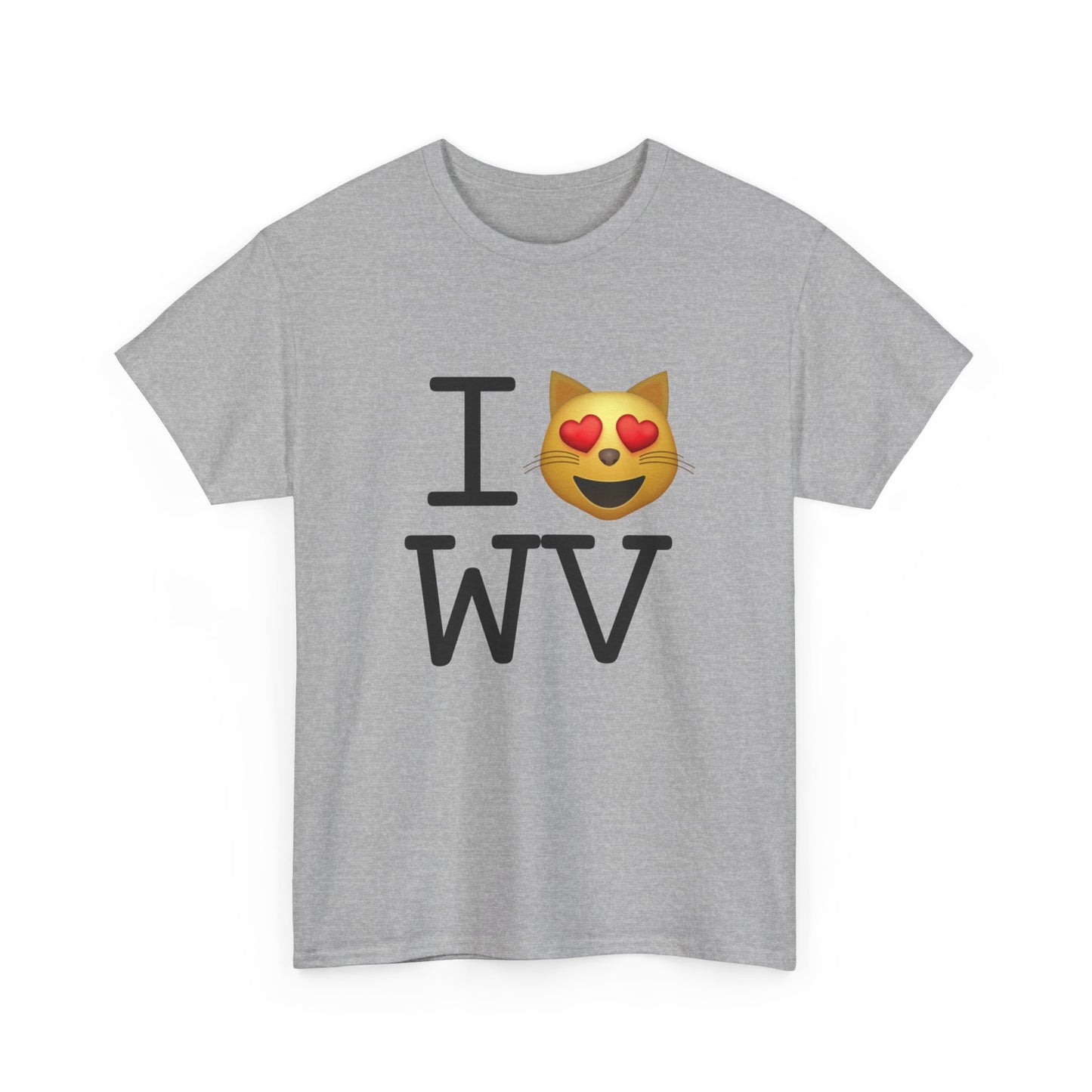 "I'm a Cat that Loves West Virginia" Tee