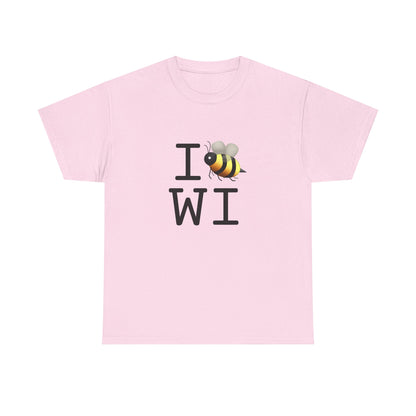 "I Bee in Wisconsin" Tee