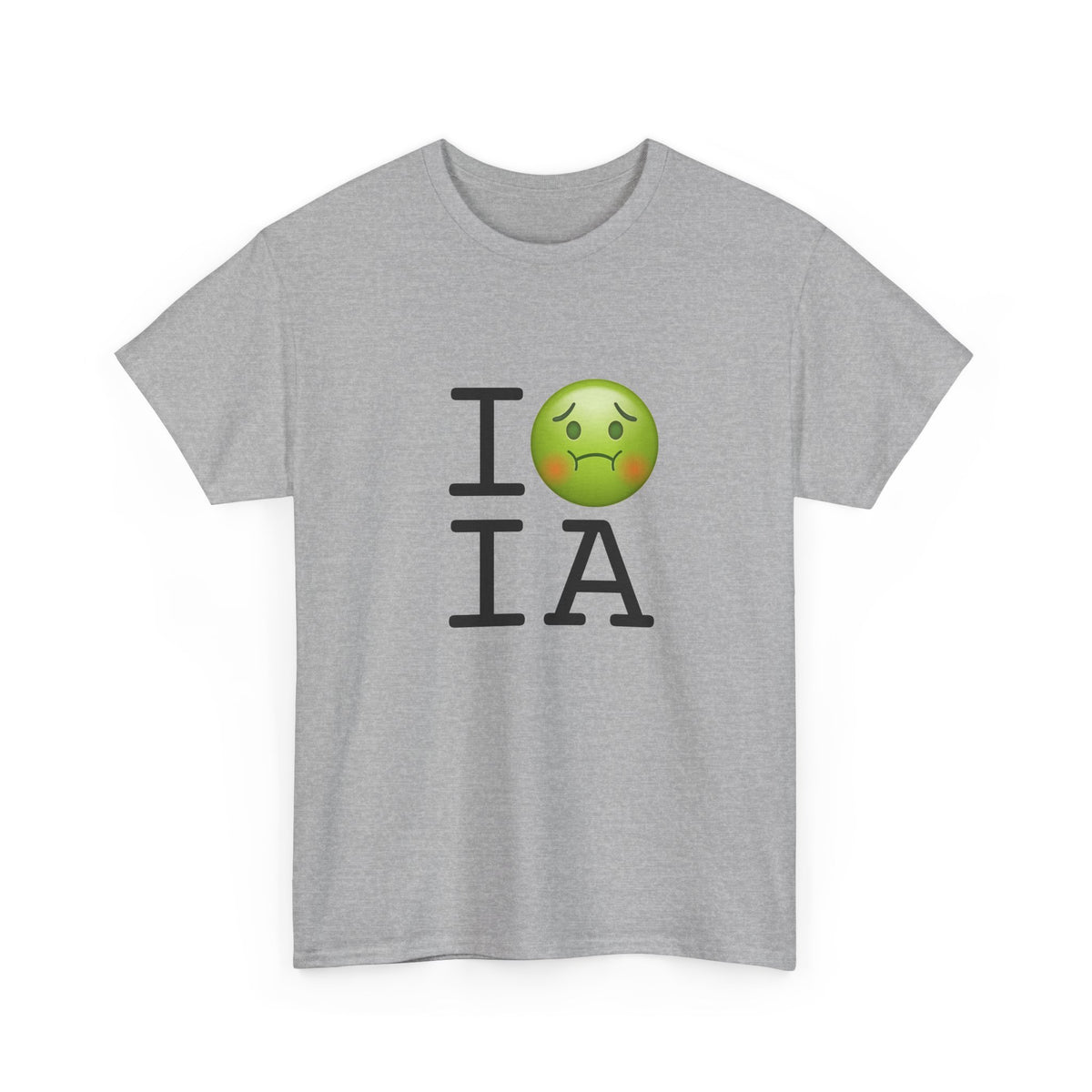 "I'm Nauseous about Iowa" Tee
