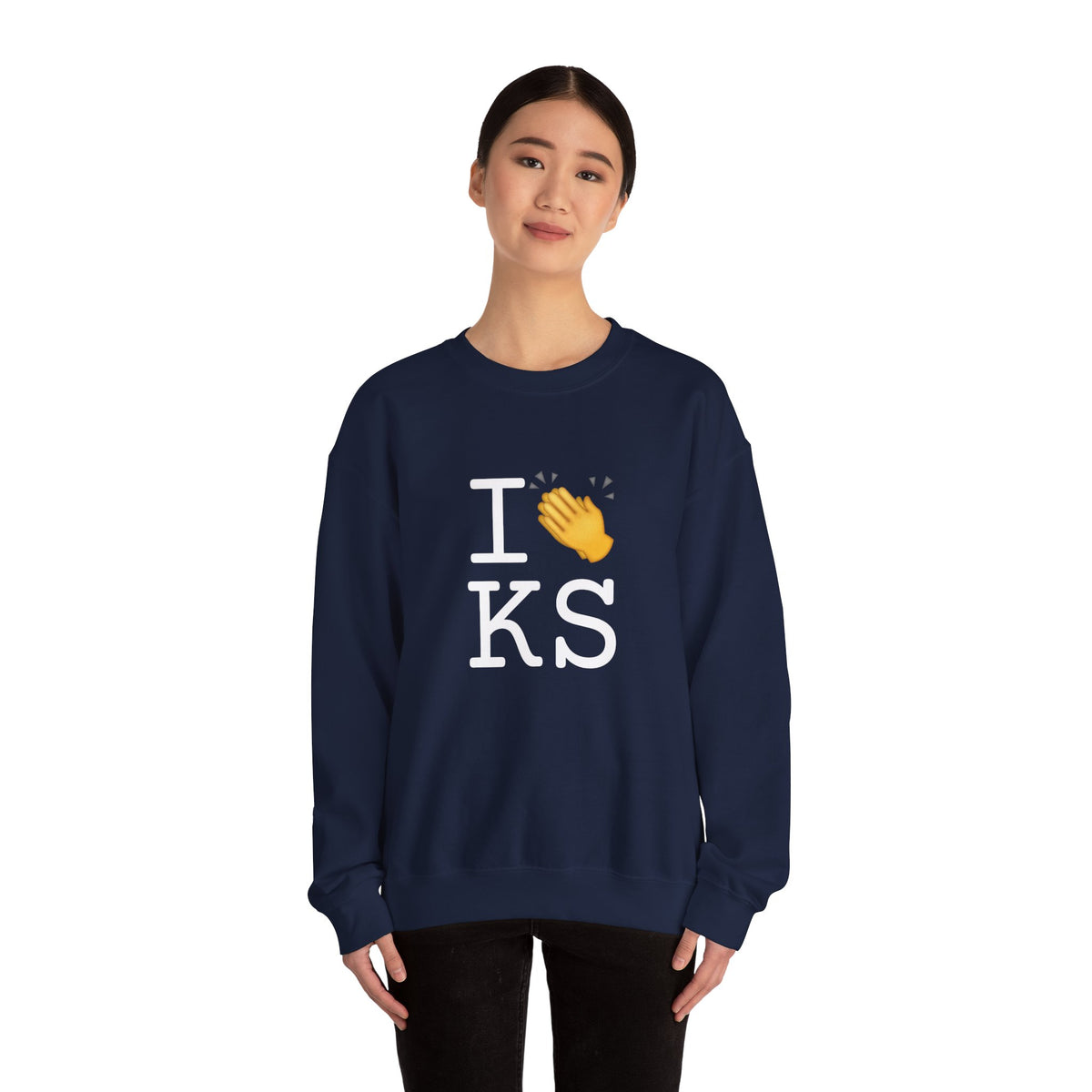 "I Applaud Kansas" Sweatshirt