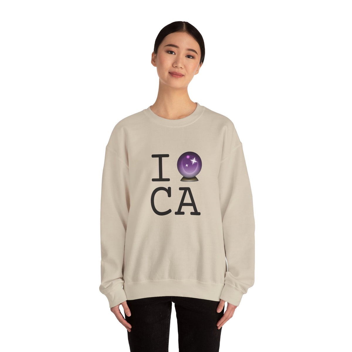 "I Predict the Future (Crystal Ball) of California" Sweatshirt
