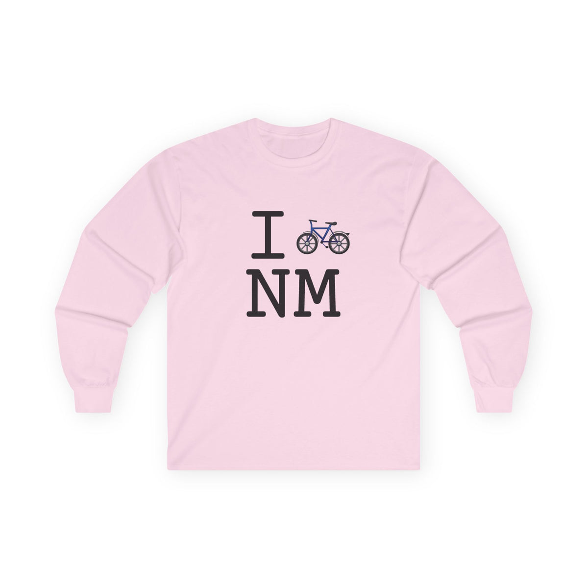 "I Bicycle New Mexico" Long Sleeve Shirt