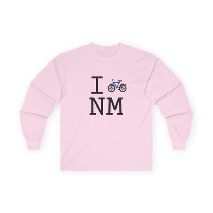"I Bicycle New Mexico" Long Sleeve Shirt