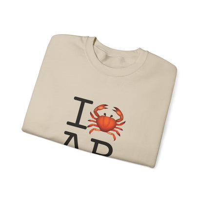 "I Crab Arkansas" Sweatshirt