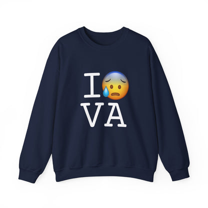 "I'm Anxiously Sweating in Virginia" Sweatshirt