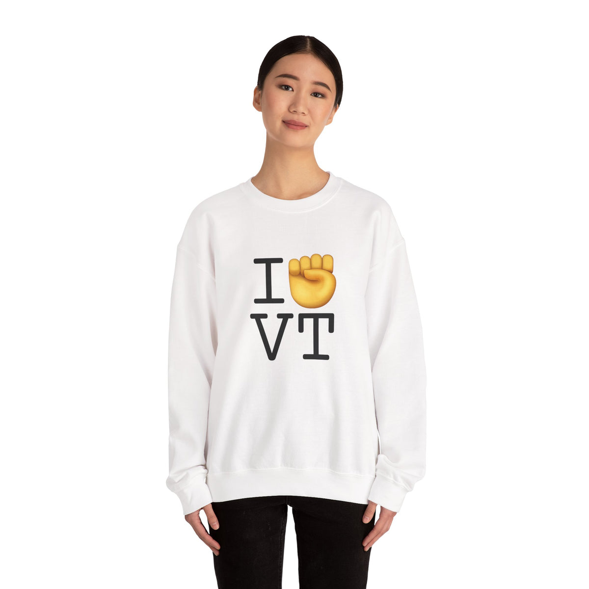 "I Raise my Fist with Vermont" Sweatshirt