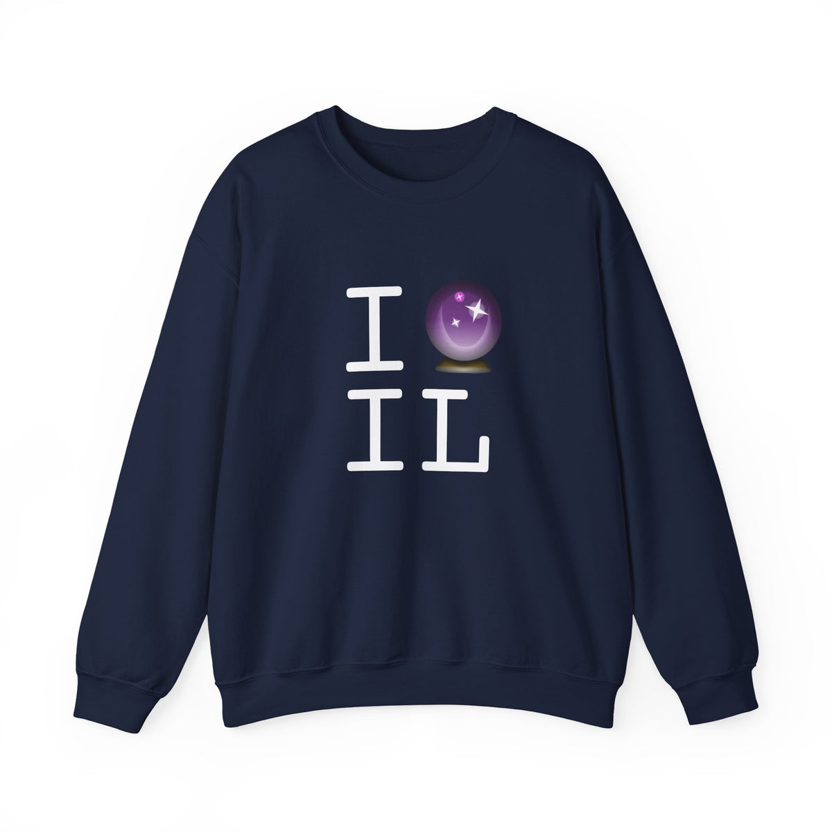 "I Predict the Future (Crystal Ball) of Illinois" Sweatshirt