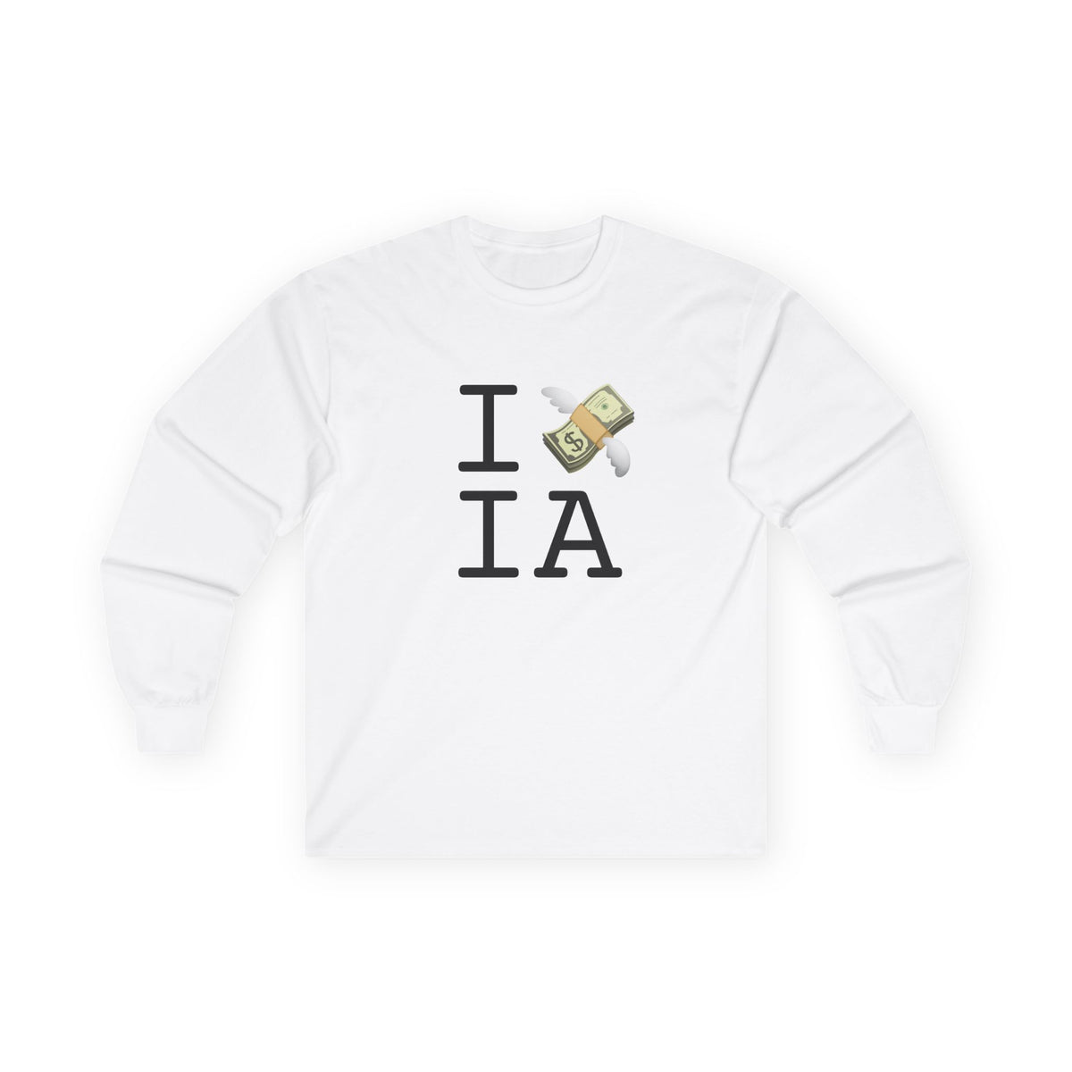 "I Lose Money in Iowa" Long Sleeve Shirt