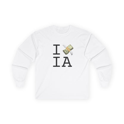 "I Lose Money in Iowa" Long Sleeve Shirt