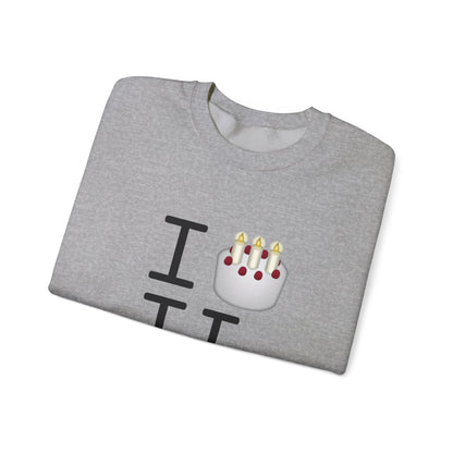 "I Birthday Cake Illinois" Sweatshirt