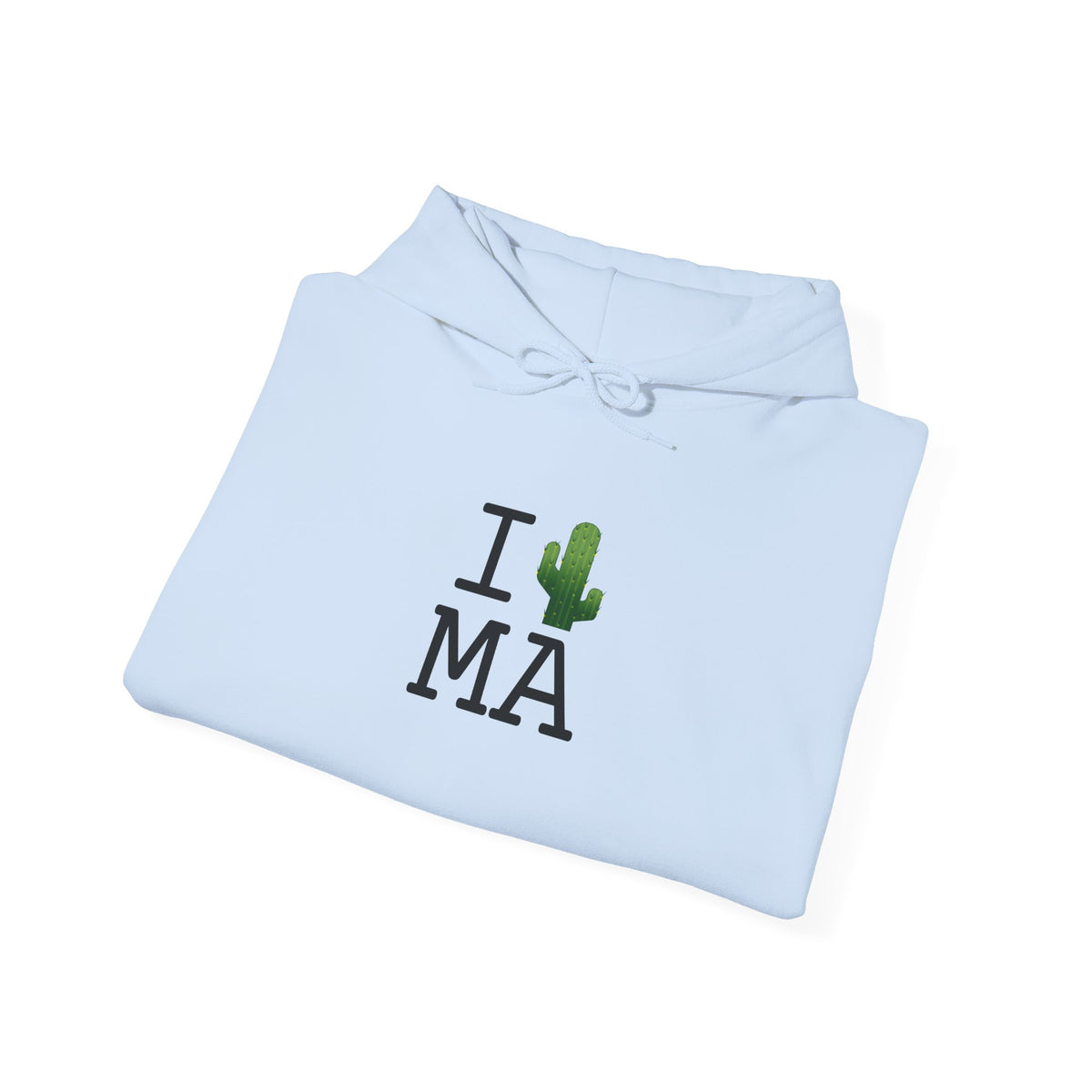 "I Cactus Massachusetts" Hoodie