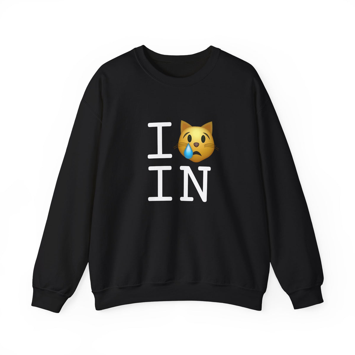 "I'm a Crying Cat about Indiana" Sweatshirt