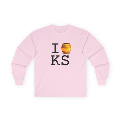 "I Honey Kansas" Long Sleeve Shirt