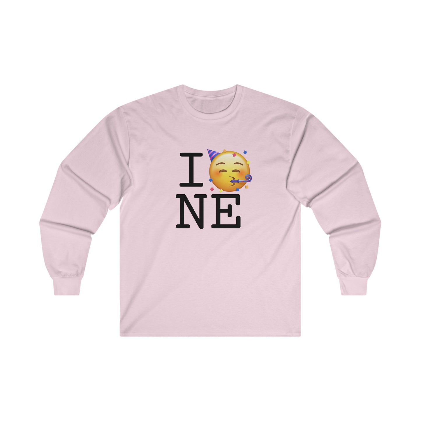 "I Celebrate Nebraska" Long Sleeve Shirt