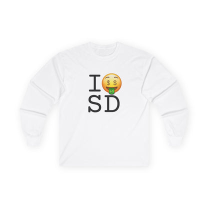 "I Get Rich in South Dakota" Long Sleeve Shirt