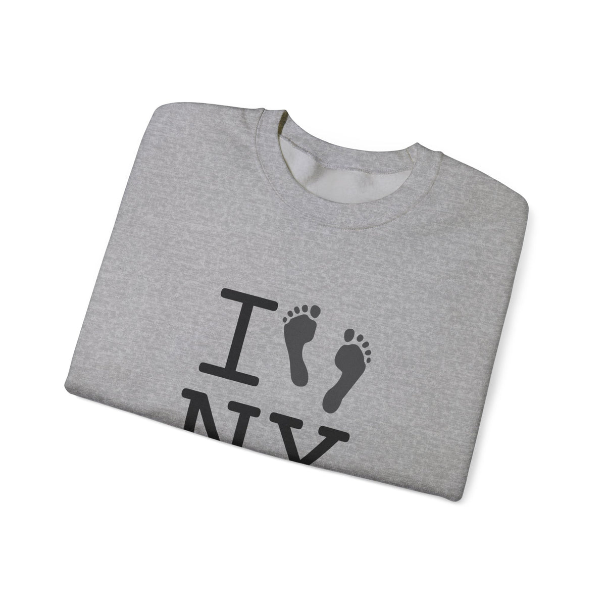 "I leave Footsteps in New York" Sweatshirt