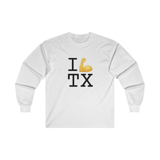 "I Flex in/on Texas" Long Sleeve Shirt