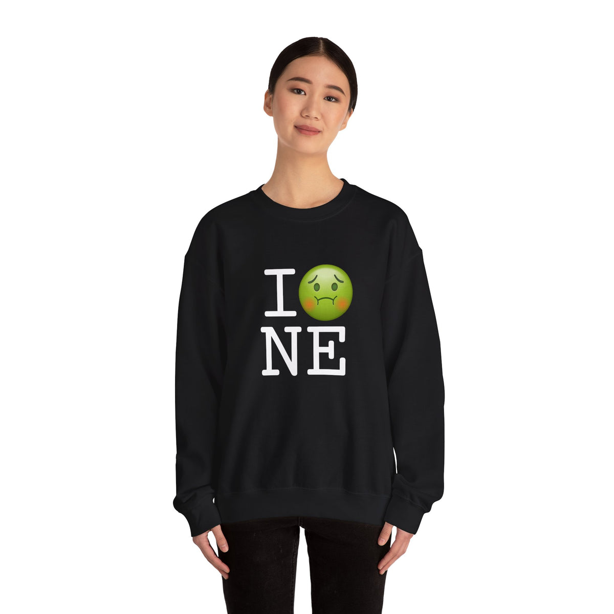 "I'm Nauseous about Nebraska" Sweatshirt