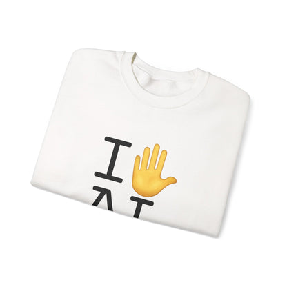 "I Stop (Raised Hand) Alabama" Sweatshirt