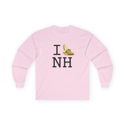 "I'm Bananas about New Hampshire" Long Sleeve Shirt