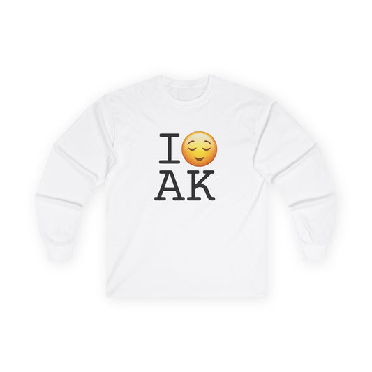 "I'm Relieved about Alaska" Long Sleeve Shirt