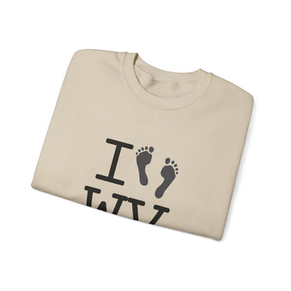 "I leave Footsteps in West Virginia" Sweatshirt