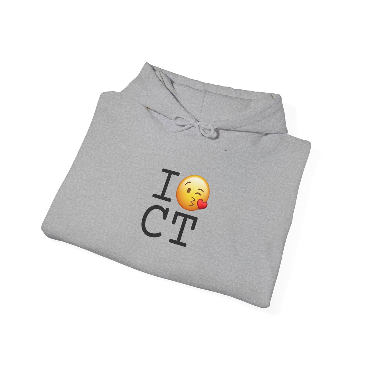 "I Blow a Kiss at Connecticut" Hoodie