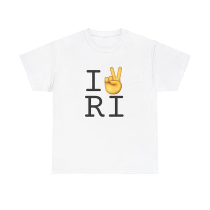 "I Show Peace to Rhode Island" Tee