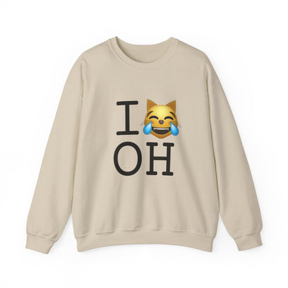 "I'm Laughing like a Cat at Ohio" Sweatshirt