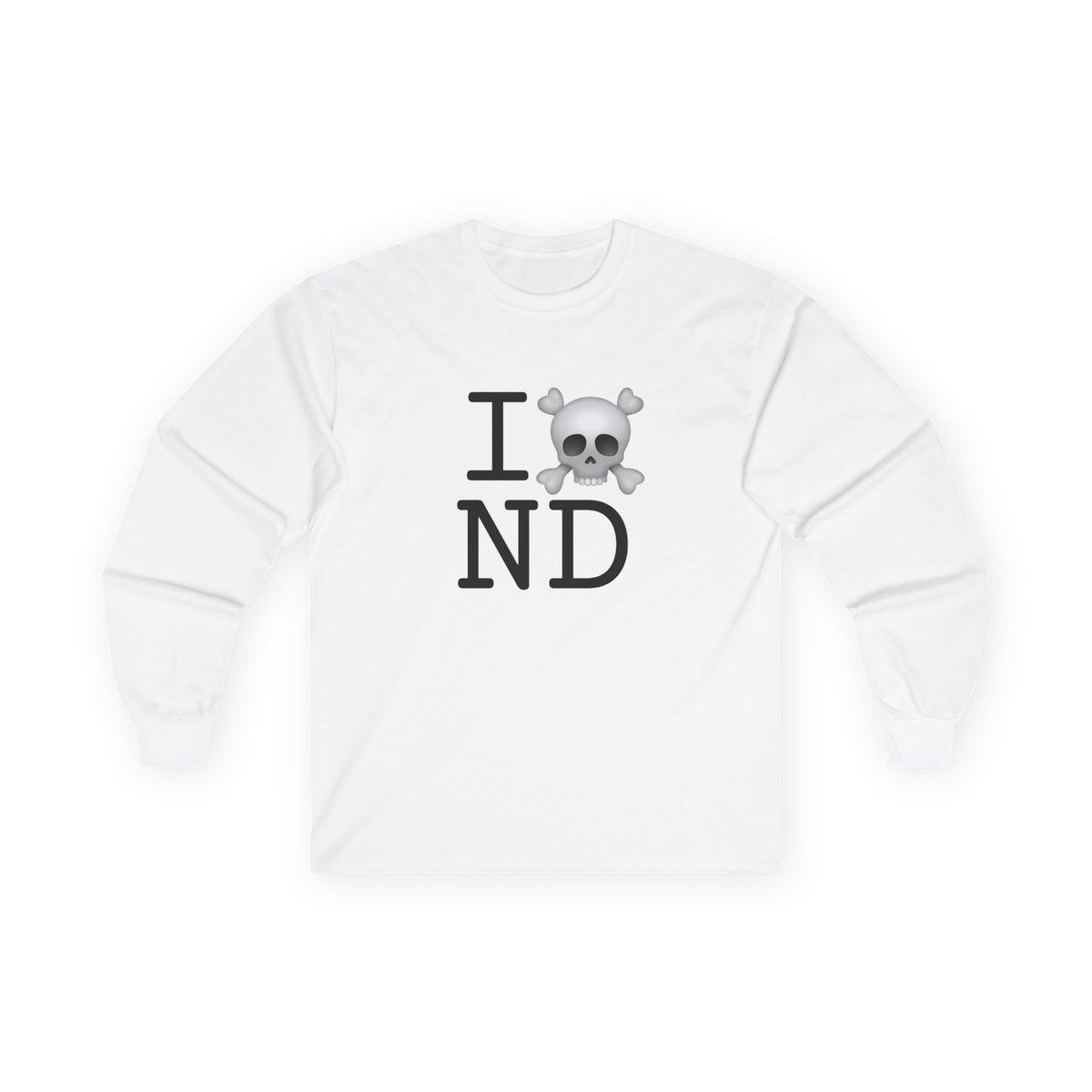 "I'm a Pirate in North Dakota" Long Sleeve Shirt