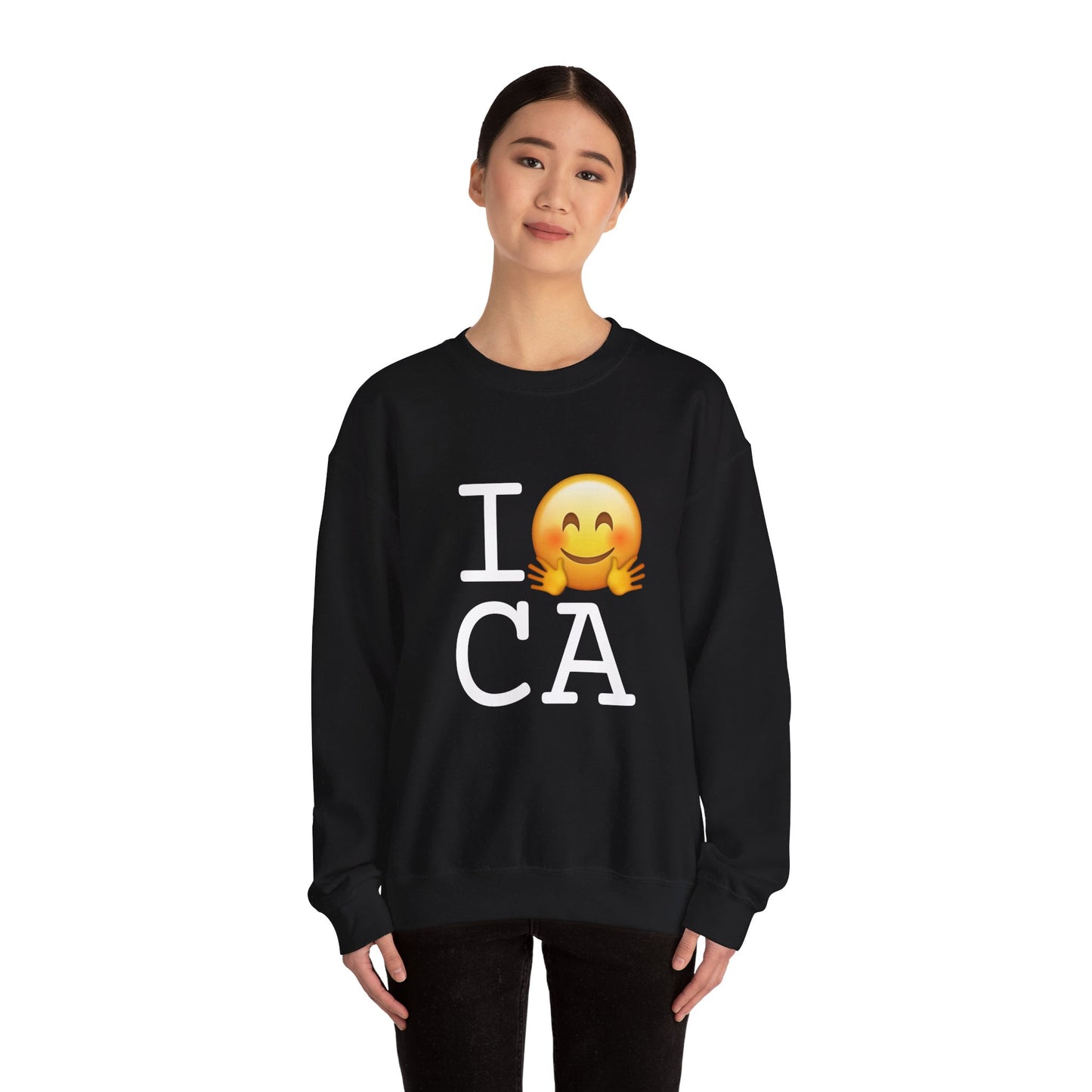 "I Hug California" Sweatshirt