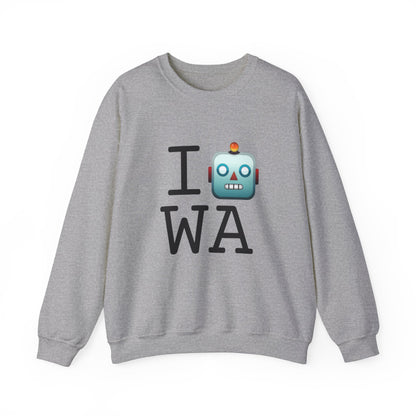 "I'm a Robot in Washington" Sweatshirt