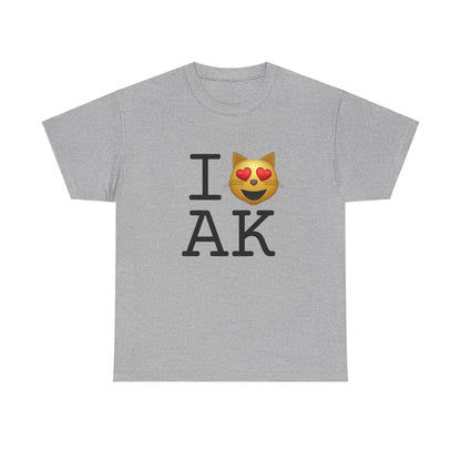 "I'm a Cat that Loves Alaska" Tee