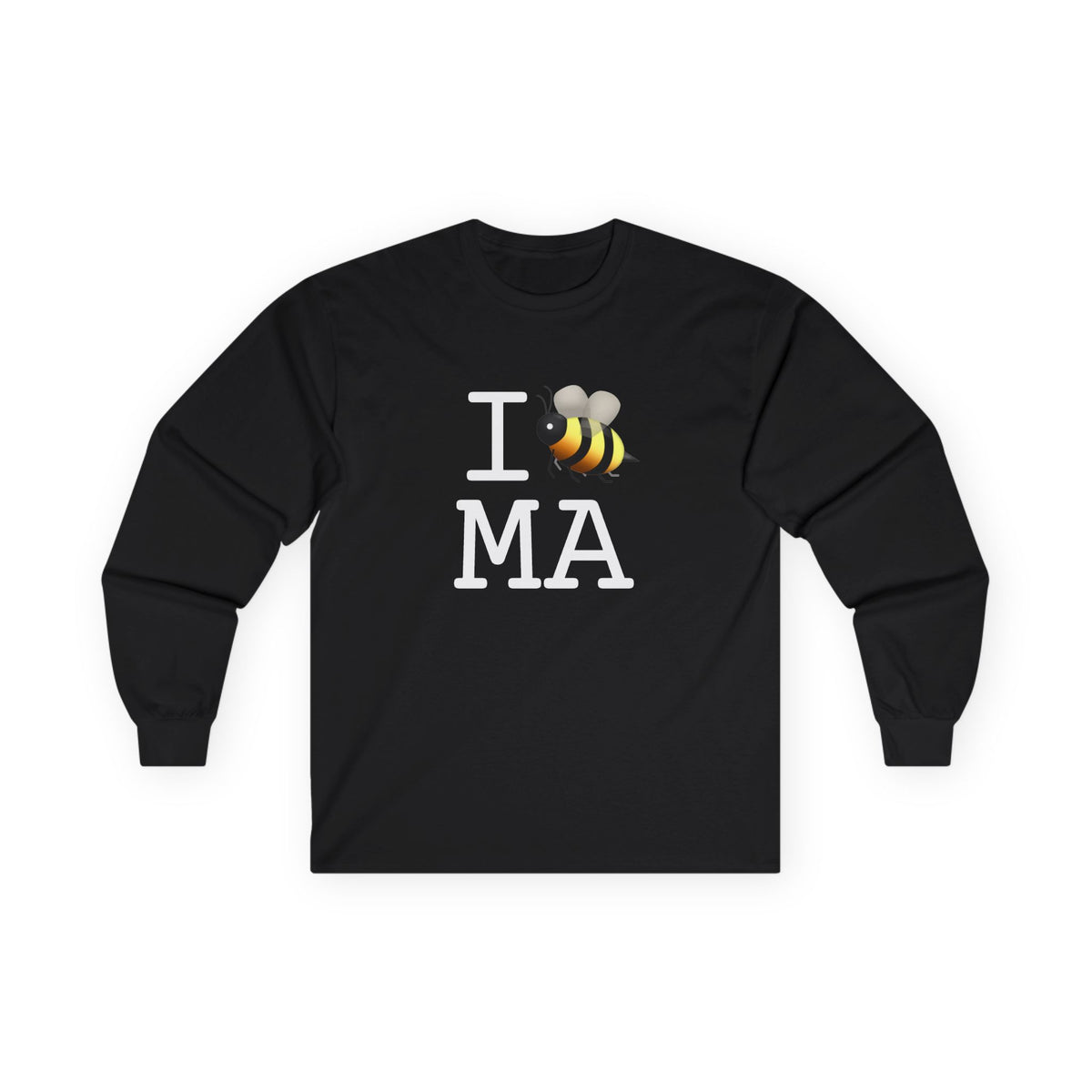 "I Bee in Massachusetts" Long Sleeve Shirt