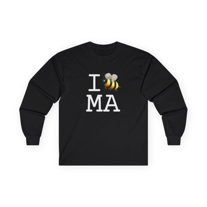 "I Bee in Massachusetts" Long Sleeve Shirt
