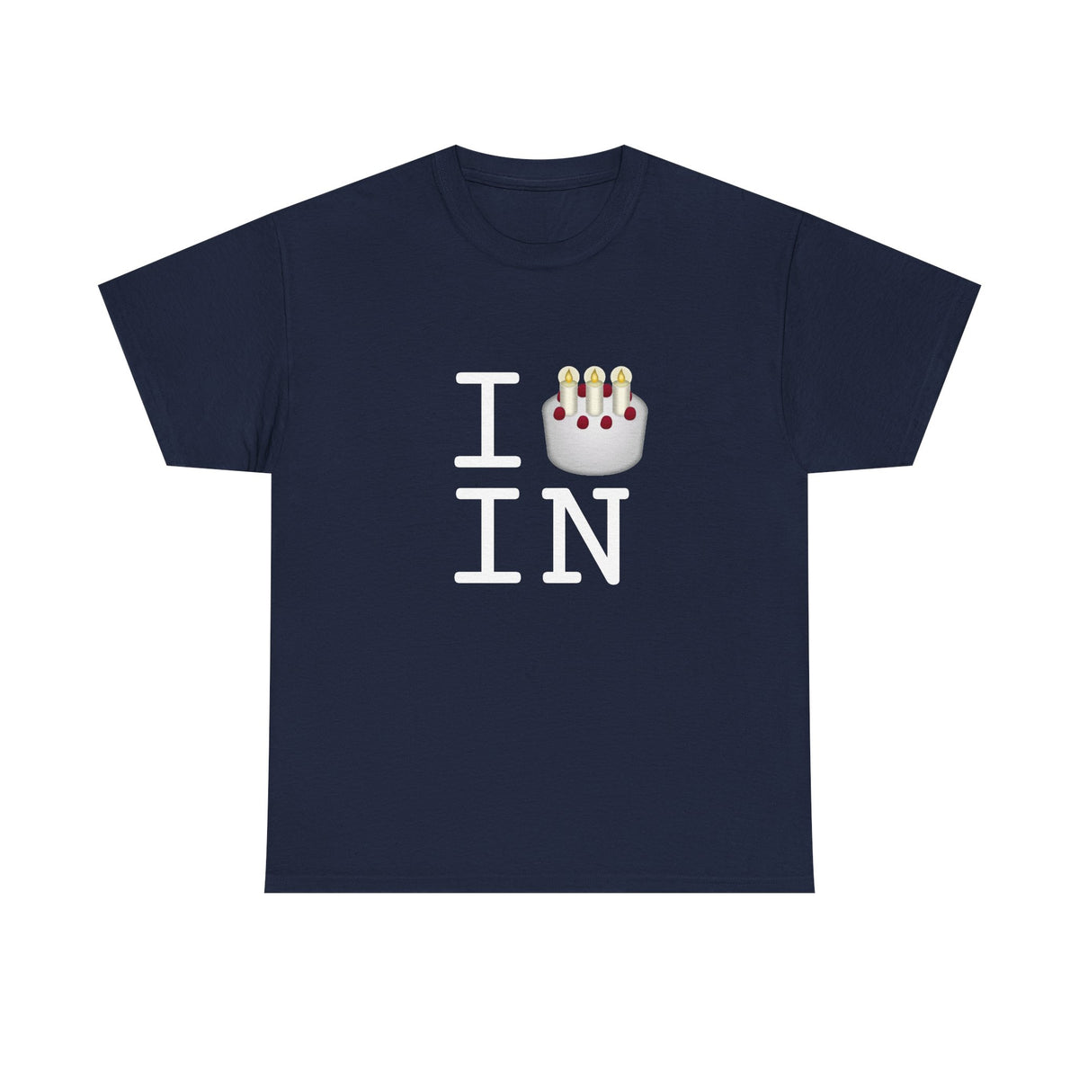 "I Birthday Cake Indiana" Tee