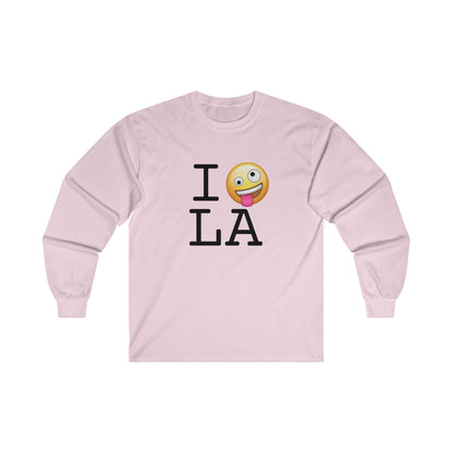 "I'm Crazy about Louisiana" Long Sleeve Shirt