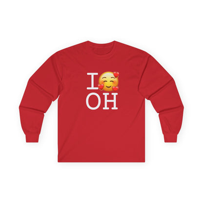 "I Adore Ohio" Long Sleeve Shirt