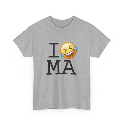 "I Laugh Hard (LMFAO) at Massachusetts" Tee