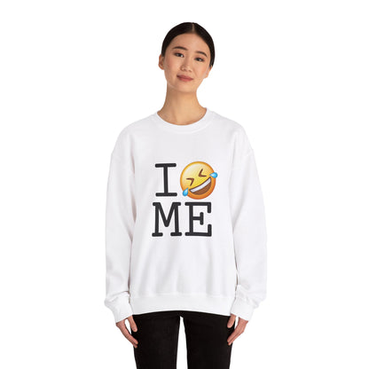 "I Laugh Hard (LMFAO) at Maine" Sweatshirt