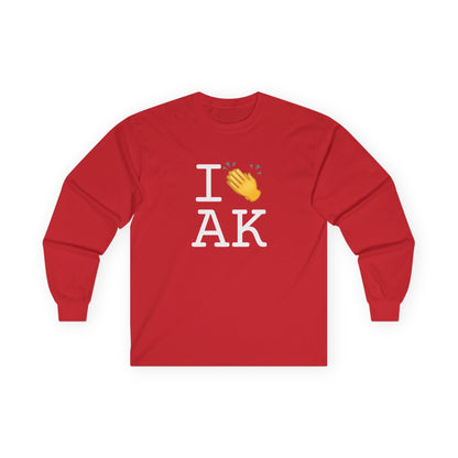 "I Applaud Alaska" Long Sleeve Shirt