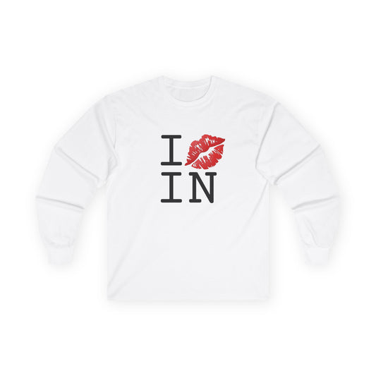 "I Kiss Mark Indiana" Long Sleeve Shirt