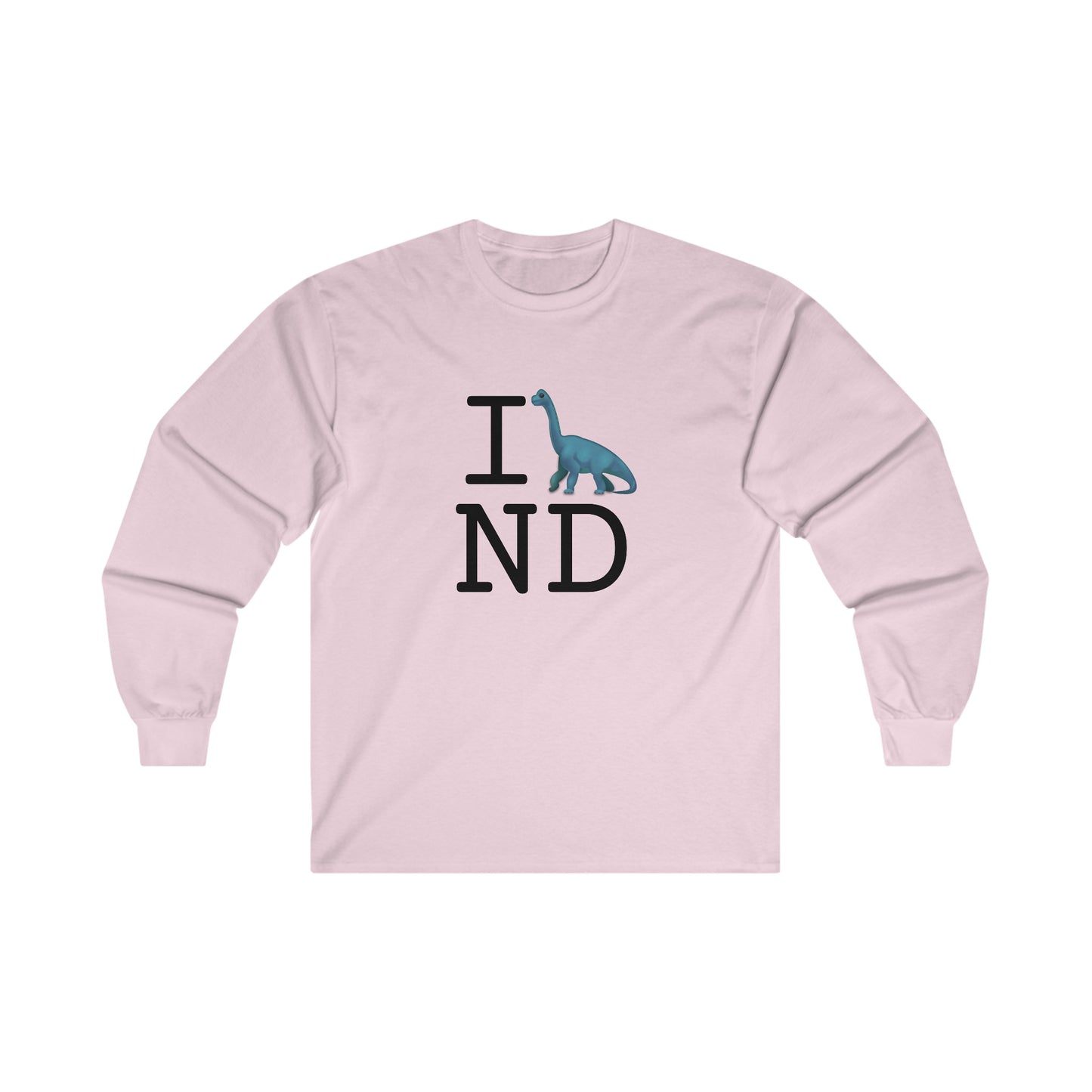 "I'm a Dinosaur in North Dakota" Long Sleeve Shirt
