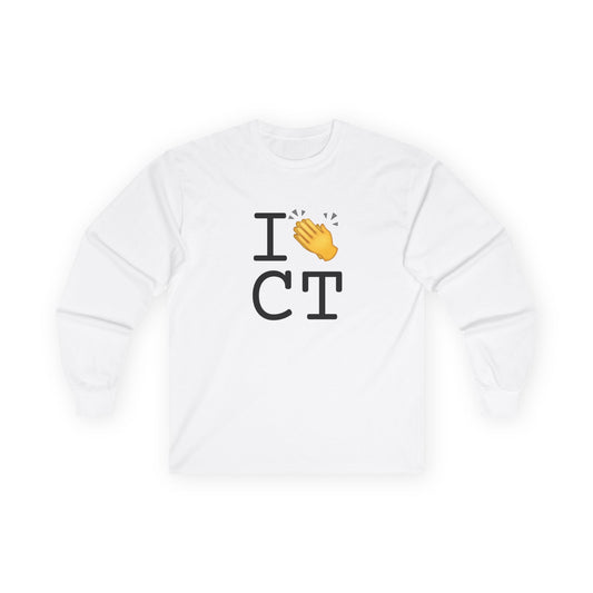 "I Applaud Connecticut" Long Sleeve Shirt