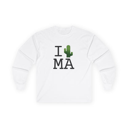 "I Cactus Massachusetts" Long Sleeve Shirt