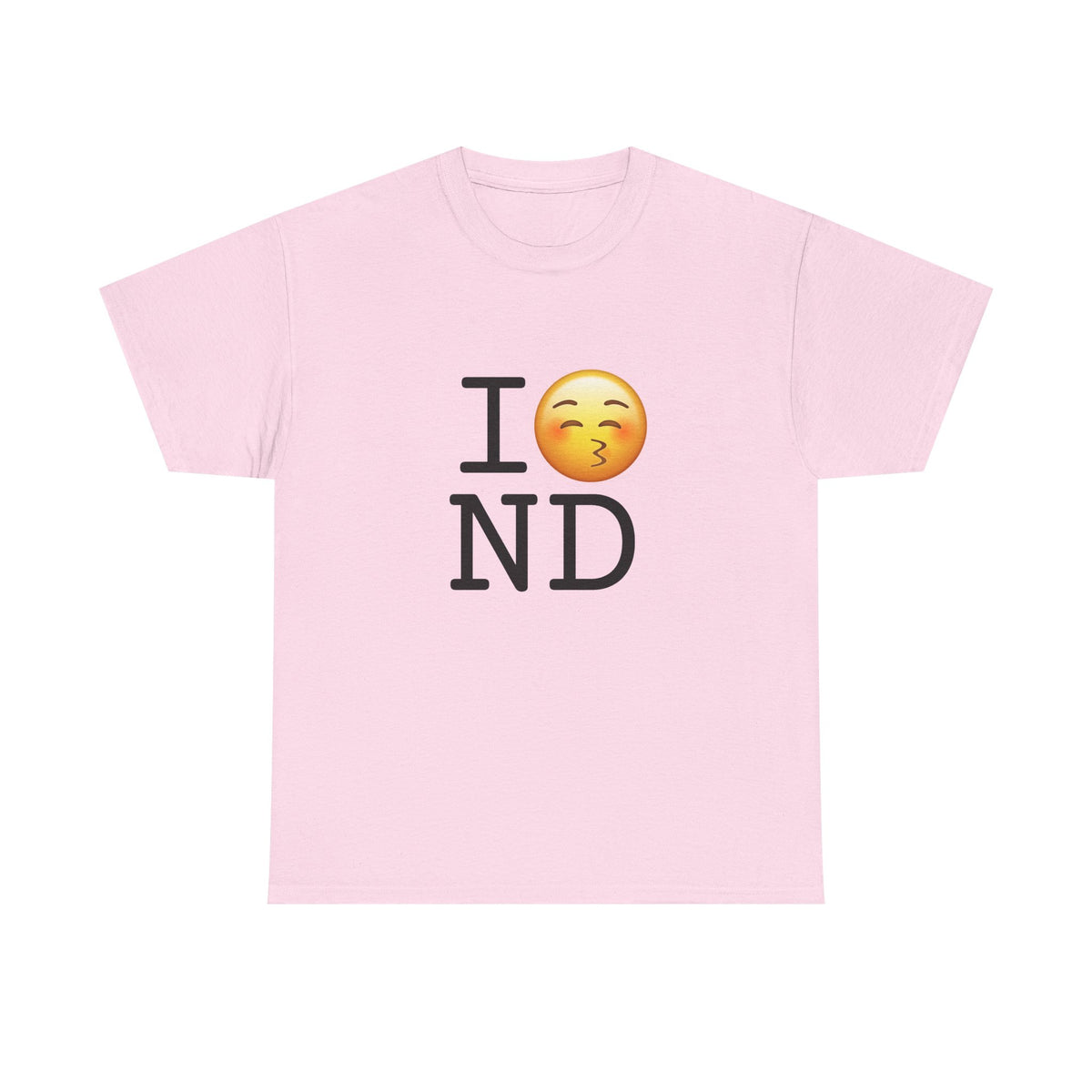 "I Kiss North Dakota" Tee