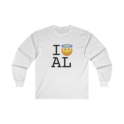 "I'm an Angel in Alabama" Long Sleeve Shirt